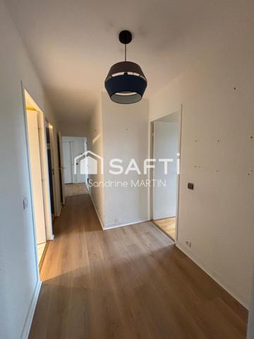 Appartement T4 Bois-Beaumont, 83m2, parking