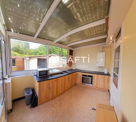 Maison de 5 pièces avec 3ch, jardin + dépendances, proche commodités et axes routiers