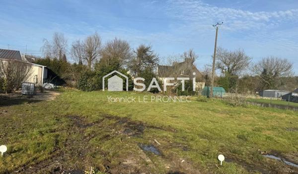 Grand terrain viabilisé de 1382m²