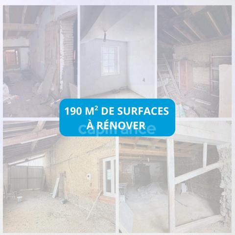 Maison rénovée et évolutive - A VENDRE 3 pièces RIEUMES (31)