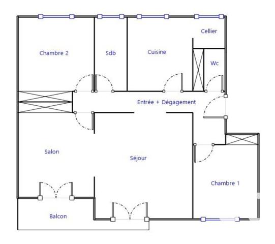 Location appartement 4 pièces 87 m² Parentis-en-Born