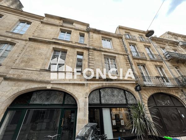 Location Studio 42.87 m² - 51/53 RUE BOUQUIERE Bordeaux 33000