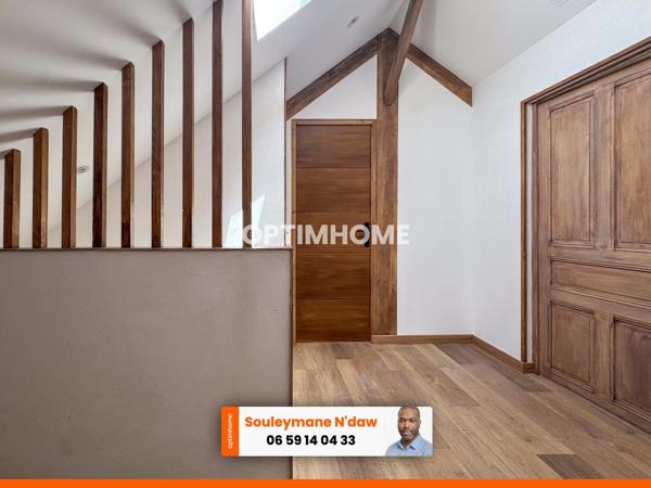Maison de caractère 1930 rénovée – 120 m² – 4 chambres – Jardin, terrasse & garage – CHOLET JOMINIERE