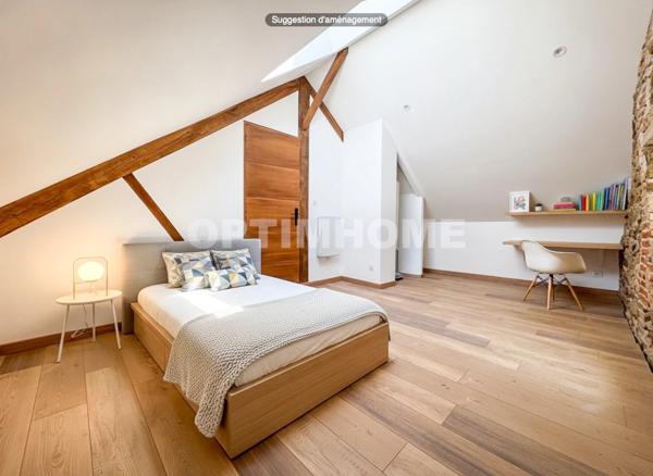 Maison de caractère 1930 rénovée – 120 m² – 4 chambres – Jardin, terrasse & garage – CHOLET JOMINIERE