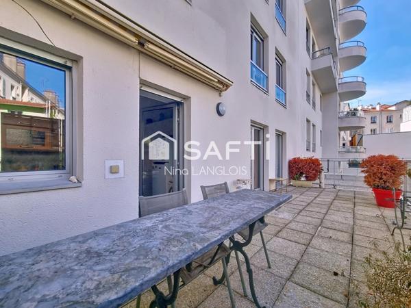Appartement familial avec terrasse de 25m²