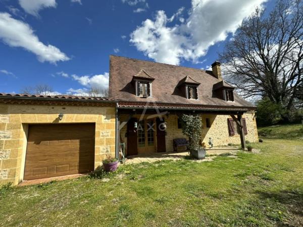Maison Périgourdine en pierre avec piscine