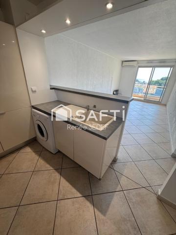A vendre- Beau 2 piéces avec terrasse, piscine et garage- Nice Ouest