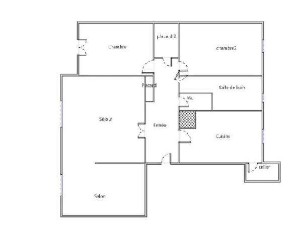 Appartement à vendre 4 pièces SAINT MARCELLIN (38)