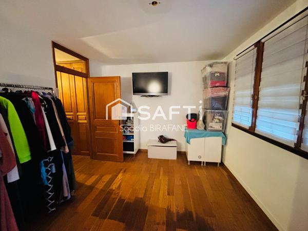 Maison 7 pièces avec jardin