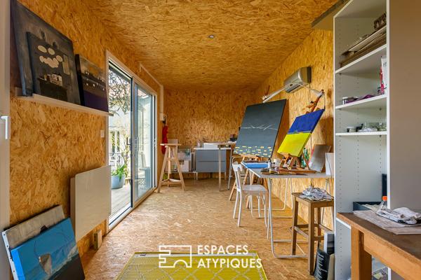 Maison ancienne avec extension et piscine