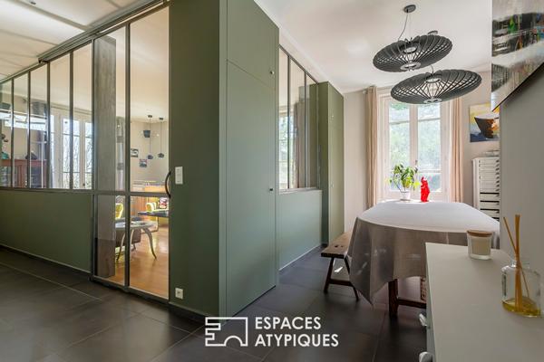 Maison ancienne avec extension et piscine