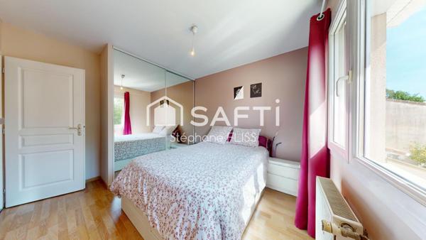 Maison R+1, 95m² , 3 chambres, garage, jardin secteur Le Monteil / Madran