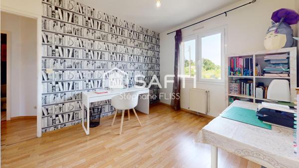 Maison R+1, 95m² , 3 chambres, garage, jardin secteur Le Monteil / Madran