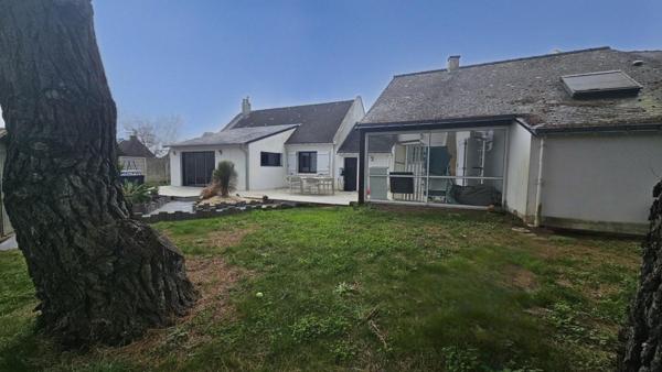 Plain-pied, exposition, plage à 200m, jardin clos.