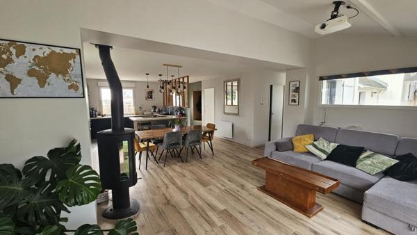 Plain-pied, exposition, plage à 200m, jardin clos.