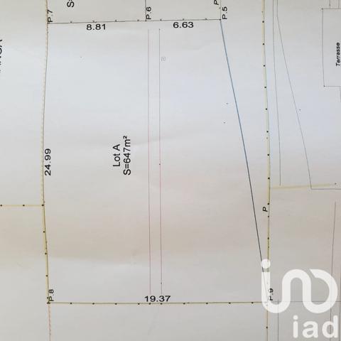 Terrain à vendre 647 m² Arpajon