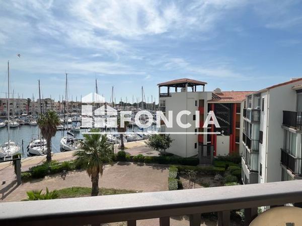 À vendre Appartement 2 pièces 23 m² - Port Leucate 11370
