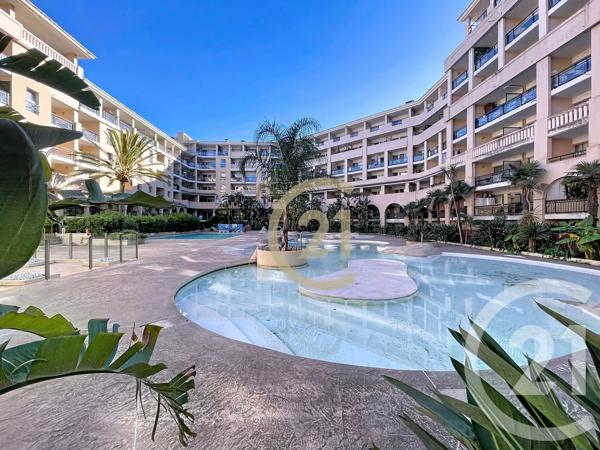 Appartement F2 à vendre  2 pièces - 28 m 2   CANNES LA BOCCA  - 06