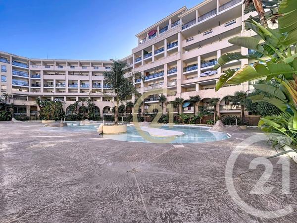 Appartement F2 à vendre  2 pièces - 28 m 2   CANNES LA BOCCA  - 06