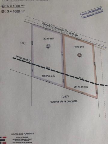 Terrain à Batir à vendre à Hargicourt dans l'Aisne (02420), ref : 80105-485