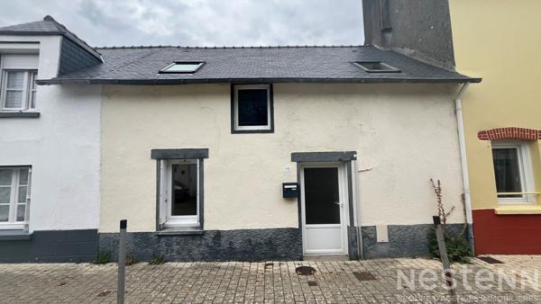 À louer ? Maison de ville avec 2 chambres au centre de Pluvigner, 53.32 m2