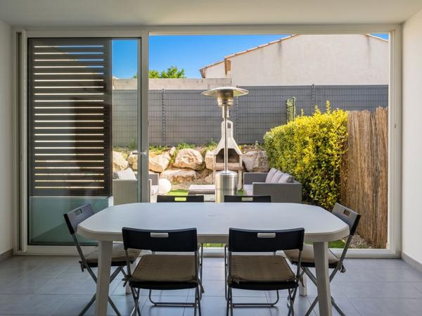 Appartement de type 2 en rez de jardin a Châteauneuf les Martigues