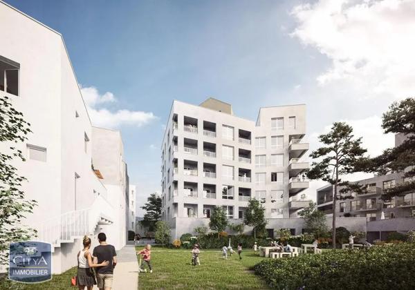 Appartement à louer 2 pièces 40.93m² Nantes (44200)