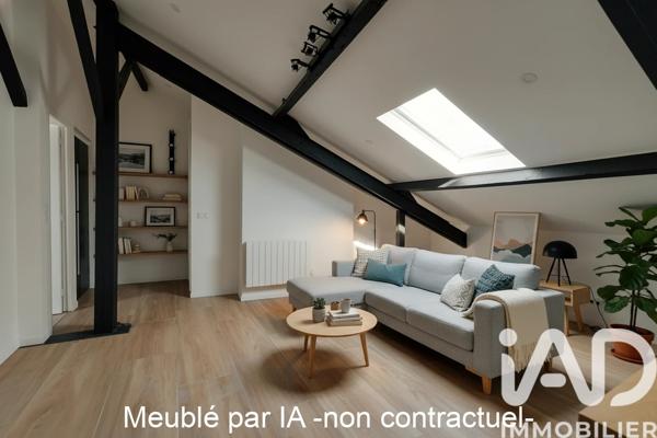 Appartement à vendre 2 pièces 62 m² Paris 20