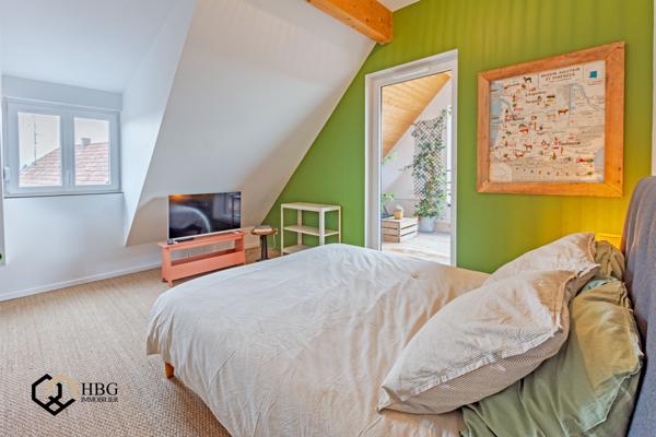 Coup de cœur – Appartement récent dernier étage avec terrasse couverte et vue dégagée