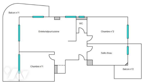 Roquebrune-Cap-Martin – Dernier étage rénové, terrasse et aperçu mer