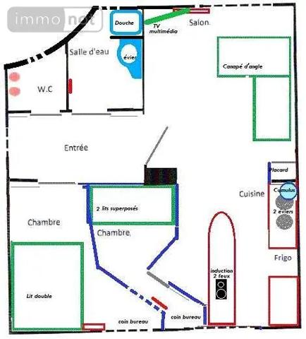 Achat - Appartement Mauguio 34130 2 pièces 44 m 2 345 m 2
