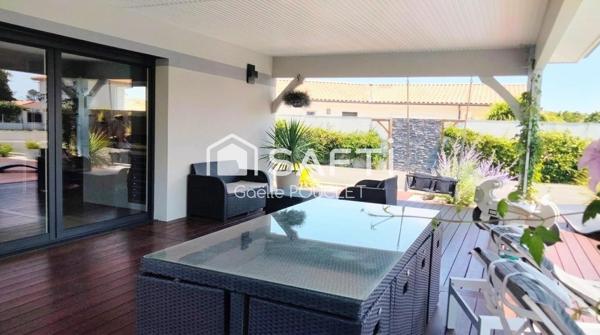 Maison contemporaine 125 m2- piscine chauffée