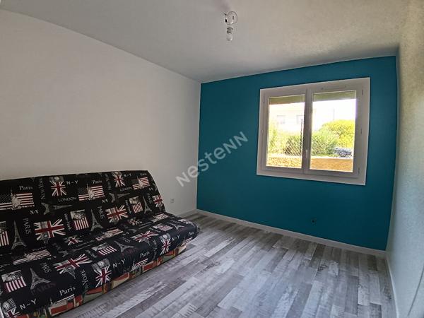 Appartement T3 en rez de jardin de 66,40m² , jardin de 40m², place de parking et cave de 4m²