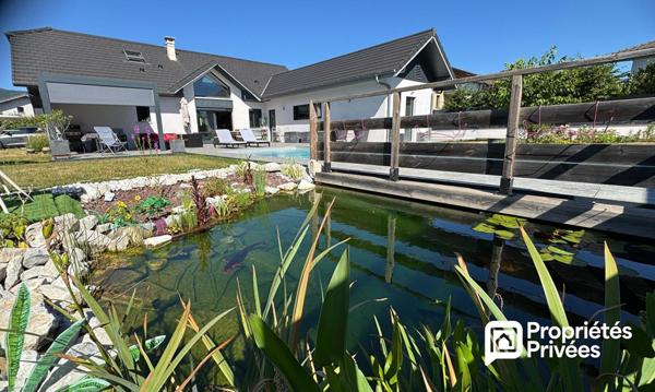 Propriété -7 pièces avec studio, atelier et piscine