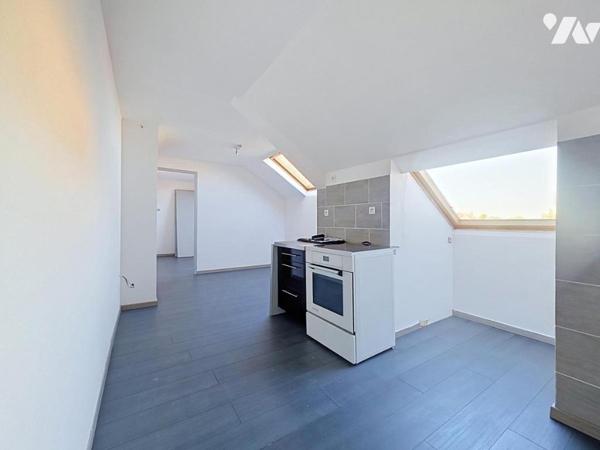 Ensemble immobilier avec hangar, cellule commerciale et deux appartements.