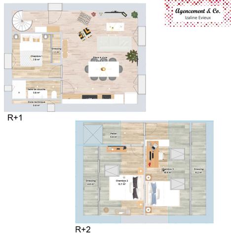 Appartement Soucieu En Jarrest 69.27 m2