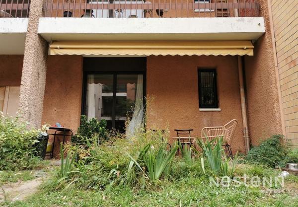 *** SOUS COMPROMIS ** Ramonville Saint-Agne. Appartement T1 en rez-de-jardin avec une cave a vendre.