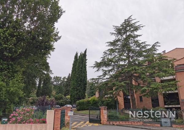 *** SOUS COMPROMIS ** Ramonville Saint-Agne. Appartement T1 en rez-de-jardin avec une cave a vendre.