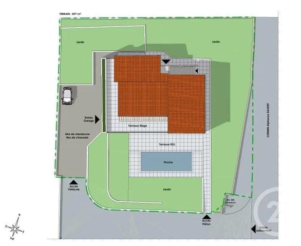 Maison à vendre  4 pièces - 192,90 m 2   CAGNES SUR MER  - 06