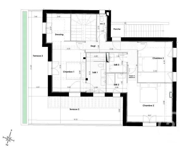 Maison à vendre  4 pièces - 192,90 m 2   CAGNES SUR MER  - 06