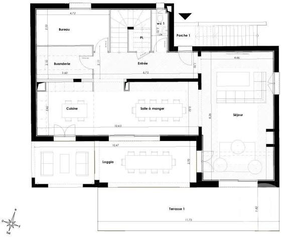 Maison à vendre  4 pièces - 192,90 m 2   CAGNES SUR MER  - 06