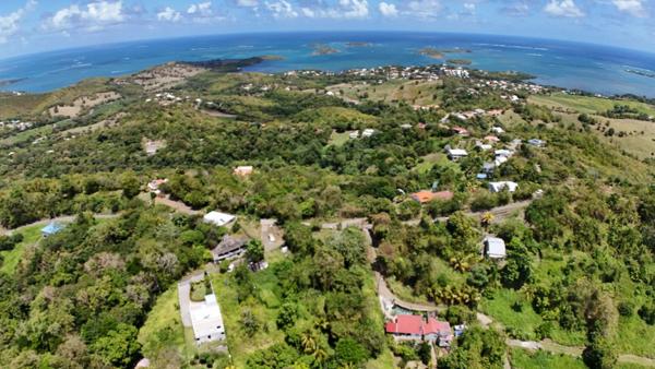 TERRAIN CONSTRUCTIBLE  de 3 242 m² -Emprise au sol 50 % -LE FRANÇOIS