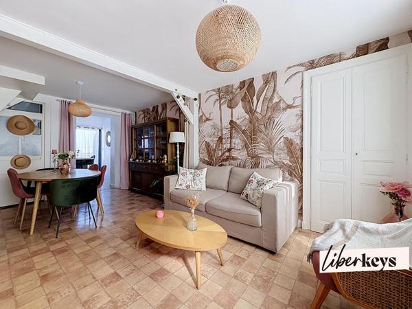 Maison de village rénovée avec jardin - 2 pièces - 48 m2- Fresnay-sur-Sarthe