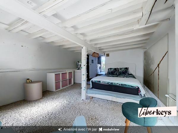 Maison de village rénovée avec jardin - 2 pièces - 48 m2- Fresnay-sur-Sarthe
