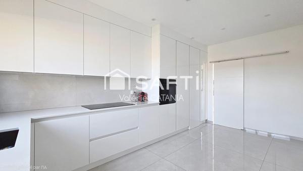 Saint-Etienne de st Geoirs, Maison contemporaine de plain-pied – 125 m² – Terrain 675 m²