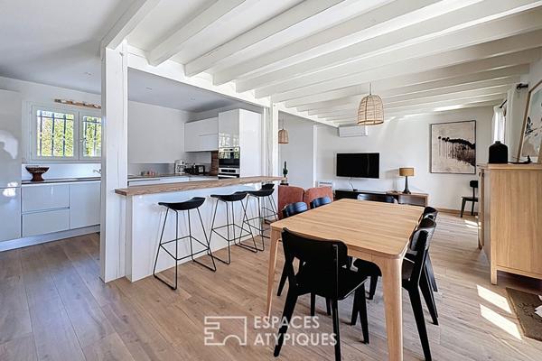 Maison rénovée avec studio indépendant, piscine et jardin paysager à La Teste-de-Buch