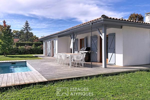 Maison rénovée avec studio indépendant, piscine et jardin paysager à La Teste-de-Buch