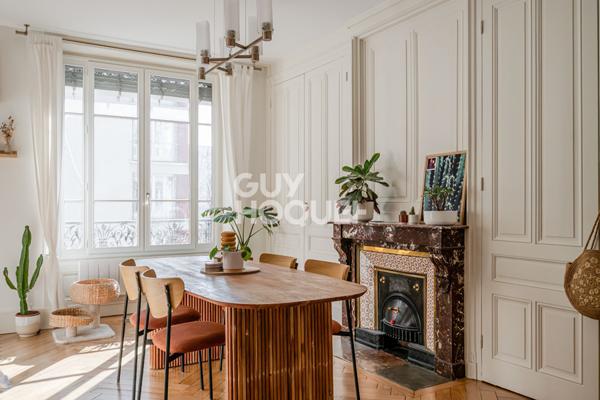 Appartement traversant - vue dégagée - ascenseur - cave