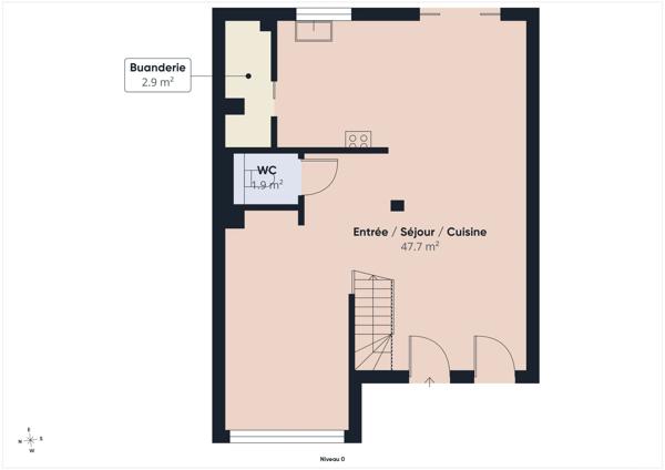 Maison à vendre  6 pièces - 99,36 m 2   OLLAINVILLE  - 91