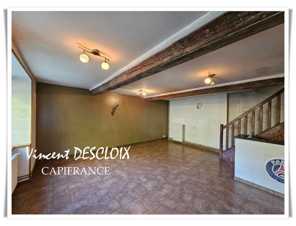 Maison à vendre 3 pièces (ARLEUF 58430) terrain 446m²